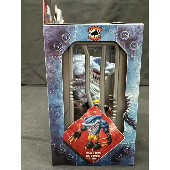 Mattel Street Sharks 30th Anniversary Streex Action Figure New - Picture 4 of 6